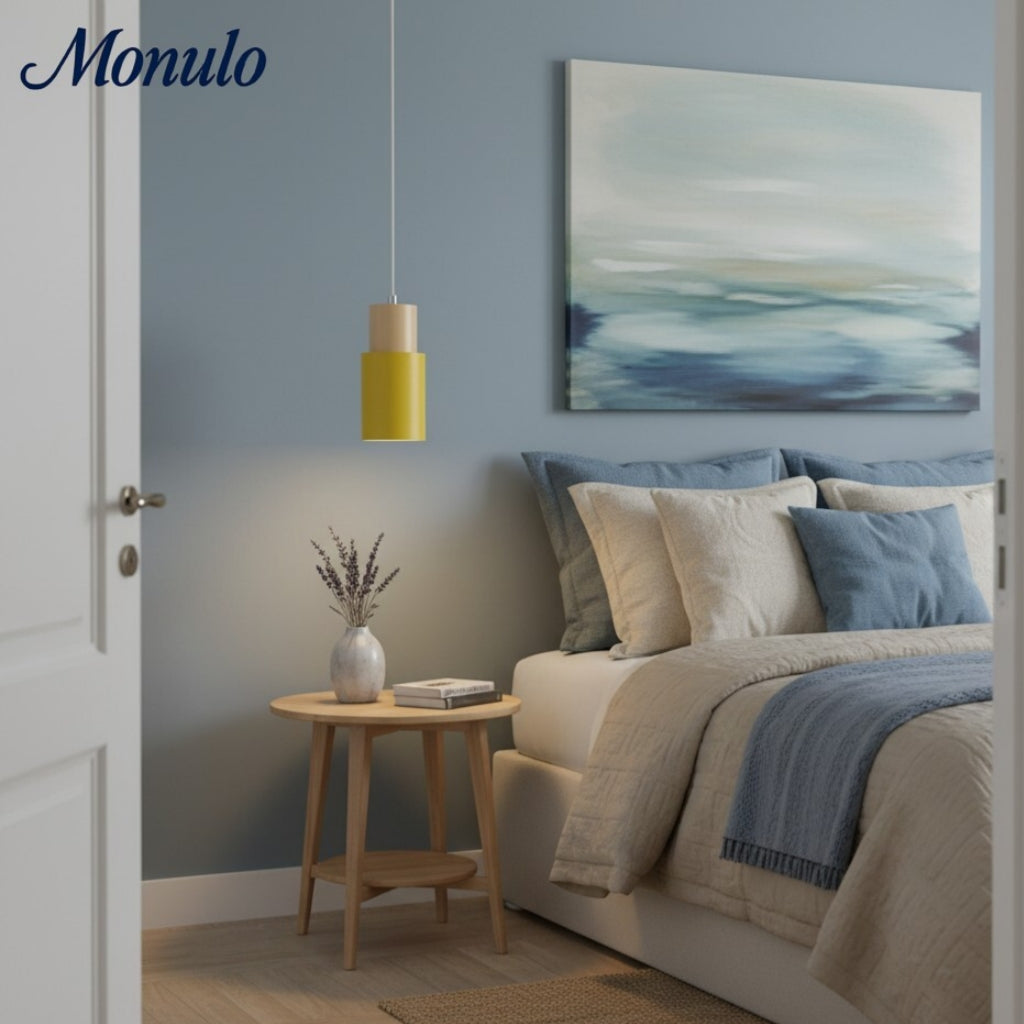 Lámpara colgante cilíndrica Verdoma Playful Macaron - Cadena ajustable para iluminación de hogar y cafetería