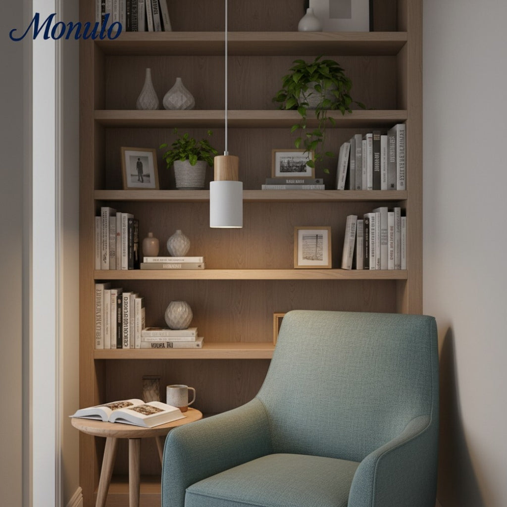 Lámpara colgante cilíndrica Verdoma Playful Macaron - Cadena ajustable para iluminación de hogar y cafetería