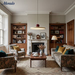 Load image into Gallery viewer, Verdoma Disc and Orb Pendant Light - Nordic Style Hanging Light for Kitchen Islands and Dining Rooms