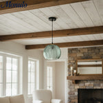 Load image into Gallery viewer, Verdoma Tropical Boho Decorative Glass Pendant Light for Entryway or Hallway