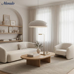 Load image into Gallery viewer, Verdoma Sleek Modern Metal Bowl Pendant Light for Bedrooms and Hallways