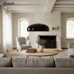 Load image into Gallery viewer, Verdoma Sleek Modern Metal Bowl Pendant Light for Bedrooms and Hallways