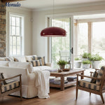 Load image into Gallery viewer, Verdoma Sleek Modern Metal Bowl Pendant Light for Bedrooms and Hallways