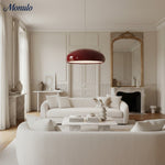 Load image into Gallery viewer, Verdoma Sleek Modern Metal Bowl Pendant Light for Bedrooms and Hallways