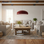 Load image into Gallery viewer, Verdoma Sleek Modern Metal Bowl Pendant Light for Bedrooms and Hallways