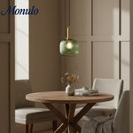 Load image into Gallery viewer, Verdoma Vintage Lantern Stained Glass Pendant Light - Retro Design for Dining Room Kitchen Living Space