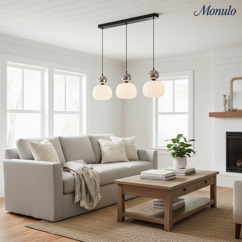 Lampe suspendue moderne raffinée Verdoma Art déco pour espaces résidentiels