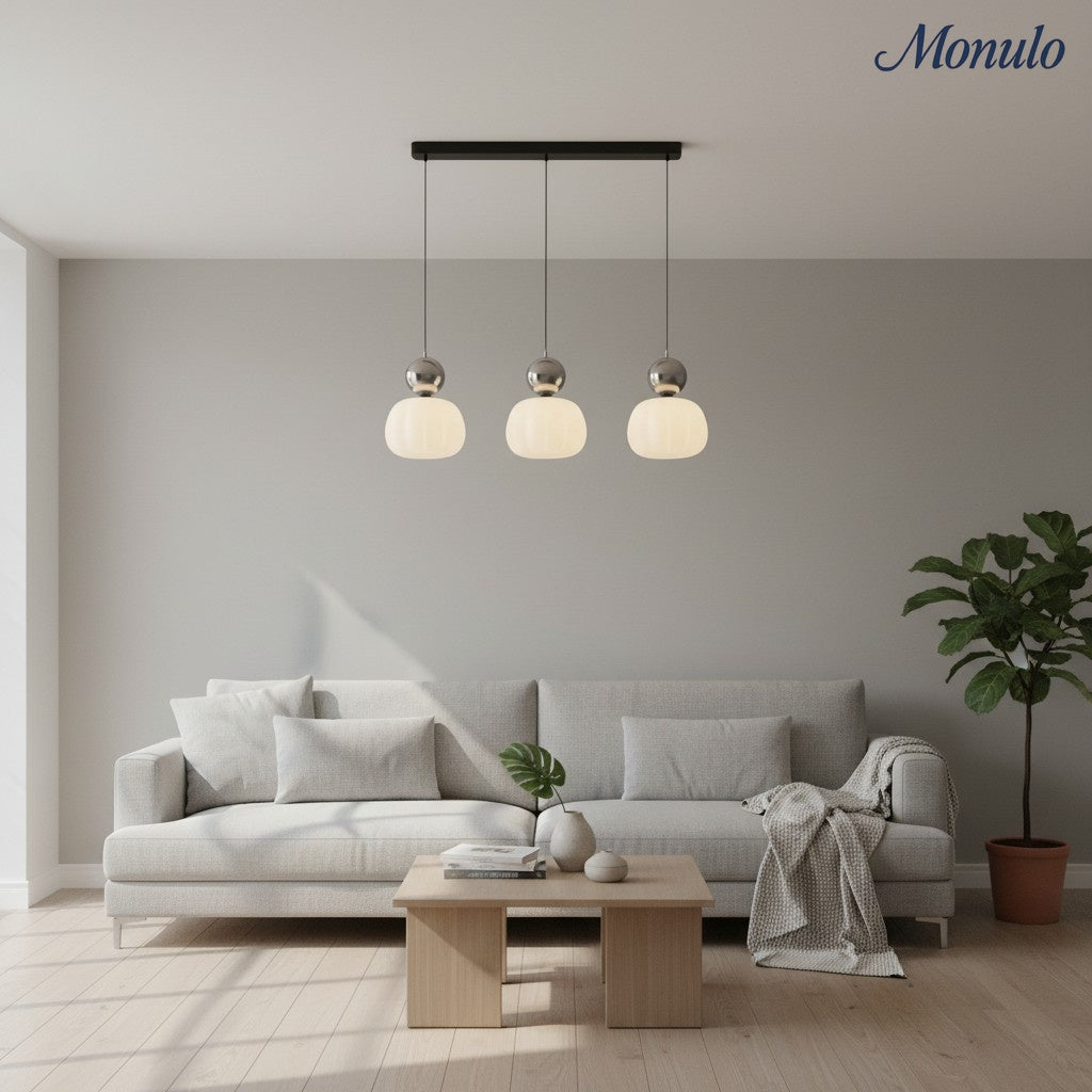 Lampe suspendue moderne raffinée Verdoma Art déco pour espaces résidentiels
