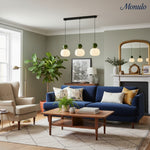 Charger l'image dans la visionneuse de galerie, Lampe suspendue moderne raffinée Verdoma Art déco pour espaces résidentiels