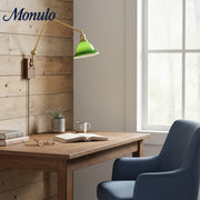 Verdoma Refined Swing Arm Wall Lamp - Adjustable Arm in Modern Classic Style for Living and Bedroom Lighting