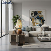 Lampe de table florale romantique Florence - Éclairage shabby chic pour chambres