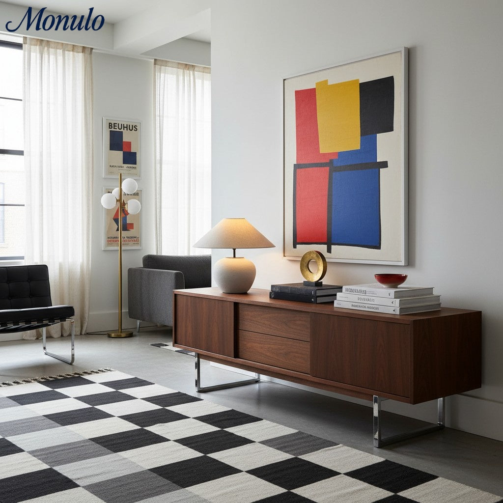 Lampe de table en céramique Ceravine Curvaceous - Style Japandi pour tables de chevet de chambre