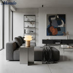 Charger l'image dans la visionneuse de galerie, Lampe de table d'appoint dôme géométrique Auralume - Design scandinave pour bureau de lecture ou coin salon