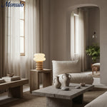 Charger l'image dans la visionneuse de galerie, Lampe de table d'appoint dôme géométrique Auralume - Design scandinave pour bureau de lecture ou coin salon