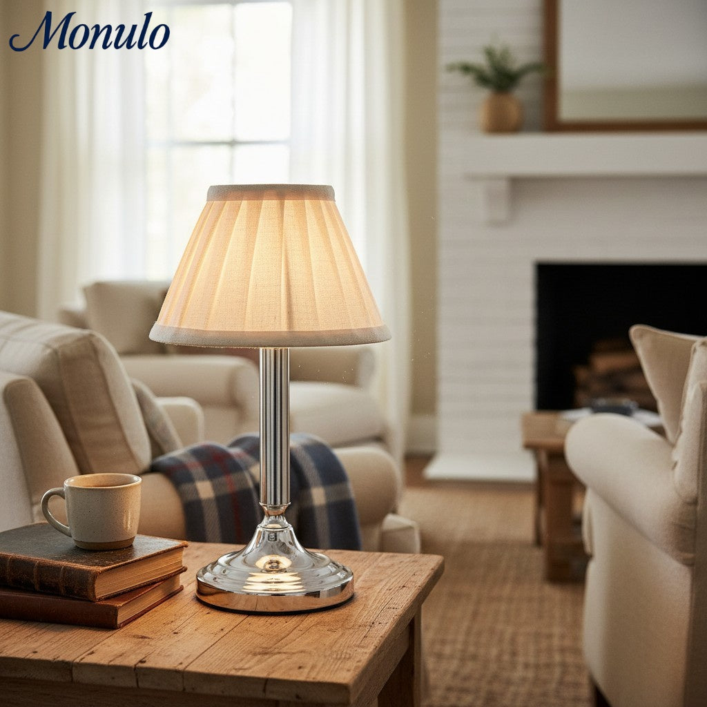 Trova Moderne Akzent-Tischlampe mit elegantem Profil - Für Schlafzimmer und Wohnzimmer