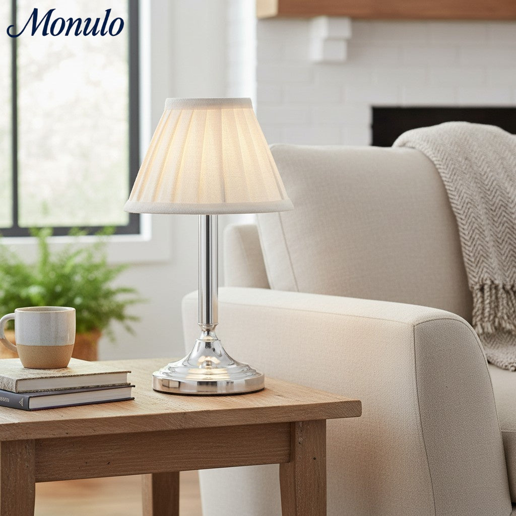 Trova Moderne Akzent-Tischlampe mit elegantem Profil - Für Schlafzimmer und Wohnzimmer