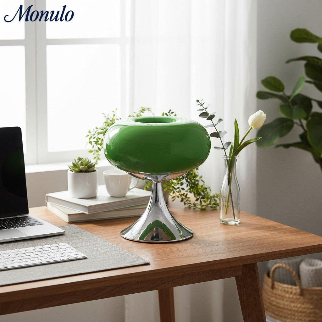 Lampe de table arrondie Verdoma style art moderne - Utilisation chambre salon