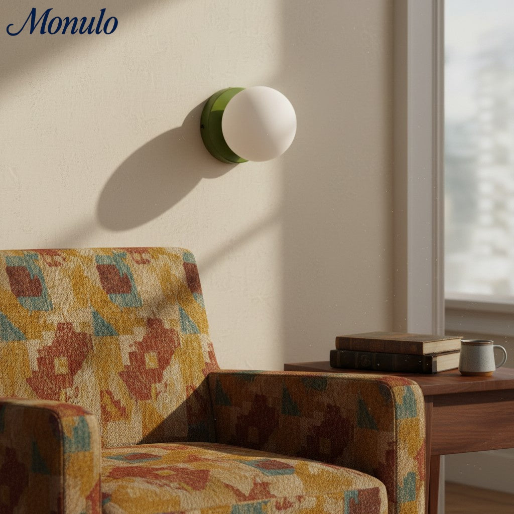 Lampe murale douce Nuevola style moderne - Utilisation salon chambre