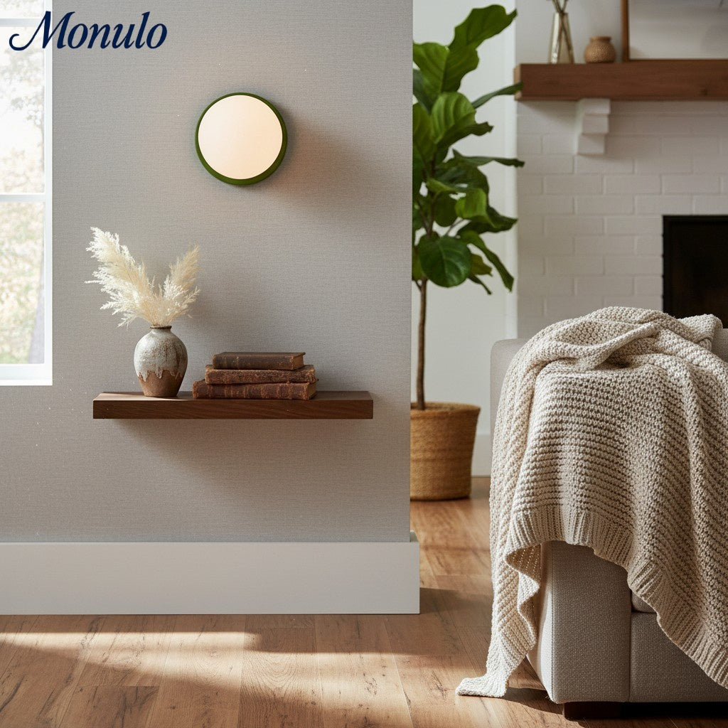 Lampe murale douce Nuevola style moderne - Utilisation salon chambre
