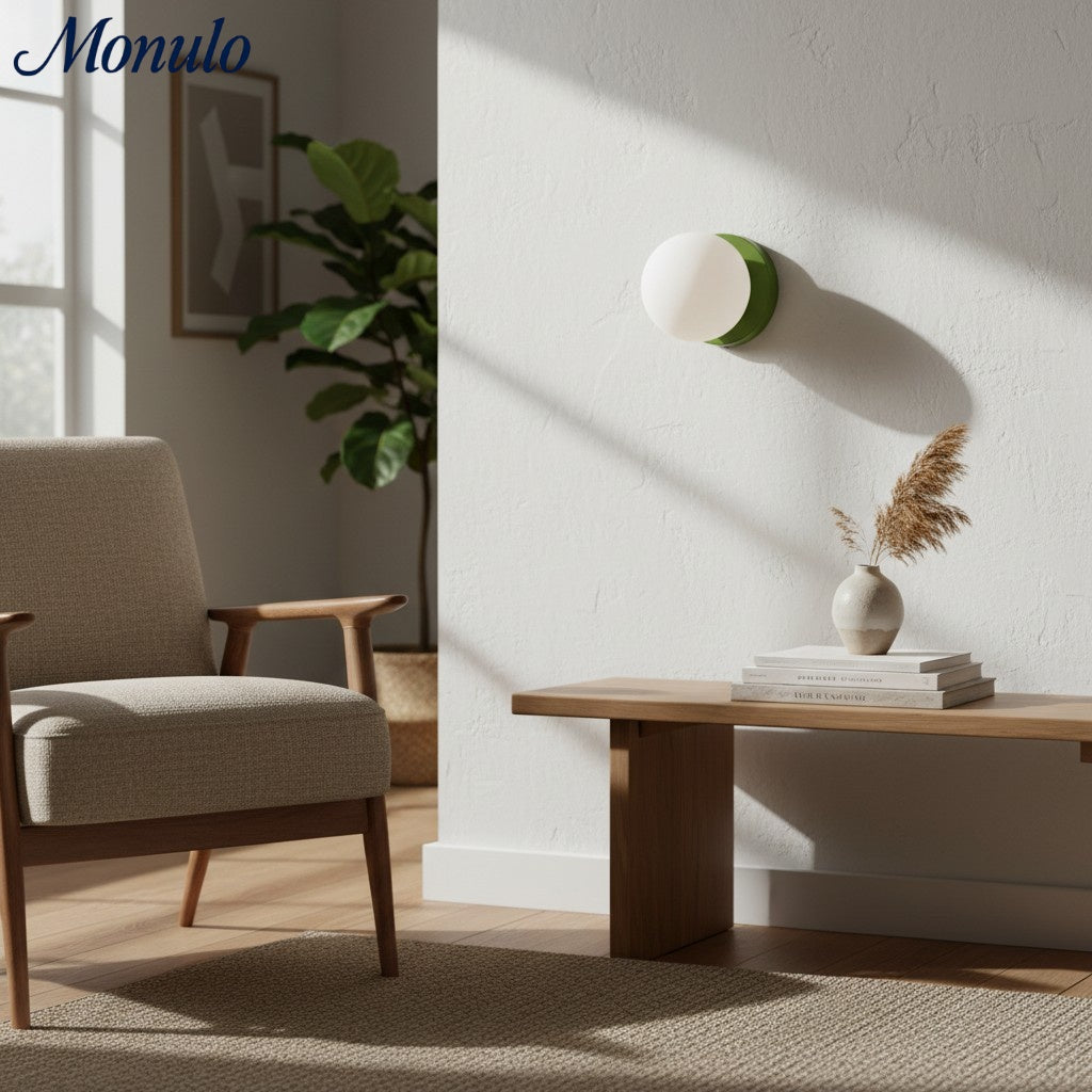 Lampe murale douce Nuevola style moderne - Utilisation salon chambre