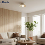 Charger l'image dans la visionneuse de galerie, Oribela Plafonnier Organique Sculptural - Design Texturé Moderne pour Salon