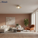 Charger l'image dans la visionneuse de galerie, Oribela Plafonnier Organique Sculptural - Design Texturé Moderne pour Salon