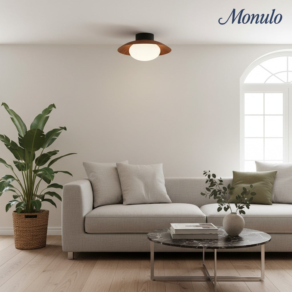 Oribela Suspension en Verre Artistique – Luminaire Plafonnier Moderne Scandinave pour Cuisines, Salons et Chambres