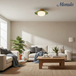 Charger l'image dans la visionneuse de galerie, Oribela Suspension en Verre Artistique – Luminaire Plafonnier Moderne Scandinave pour Cuisines, Salons et Chambres