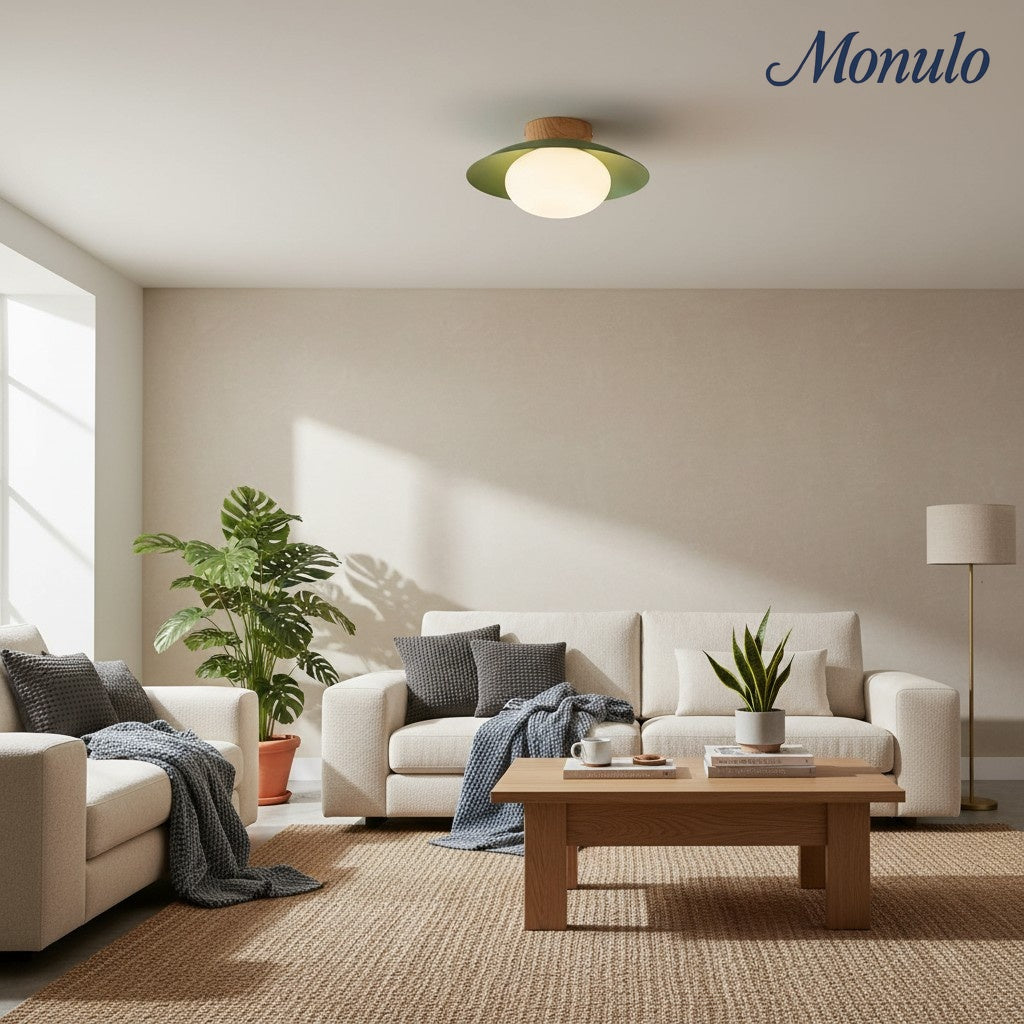 Oribela Suspension en Verre Artistique – Luminaire Plafonnier Moderne Scandinave pour Cuisines, Salons et Chambres