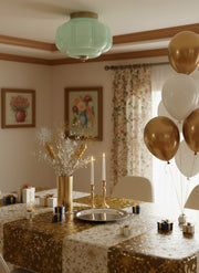 Eloise Flush Mount Milk Glass Ceiling Light – Modern Accent Lighting with Artistic Glass Shade