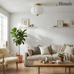 Charger l'image dans la visionneuse de galerie, Plafonnier encastré Eloise en verre laiteux – Éclairage d'accentuation moderne avec abat-jour en verre artistique 