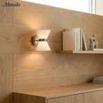 Load image into Gallery viewer, Ankora Bow-Tie Linen Shade Wall Light with Aged Brass Finish for Hallway and Bedroom