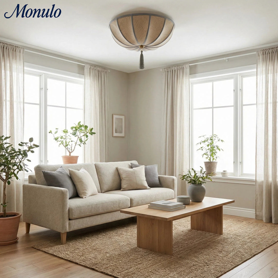 Lámpara de techo Valoflor artística con pétalos florales y estilo escultórico en capas para salas de estar y dormitorios