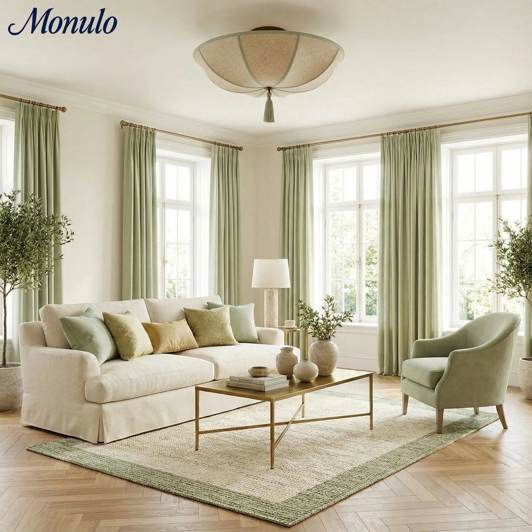 Lámpara de techo Valoflor artística con pétalos florales y estilo escultórico en capas para salas de estar y dormitorios