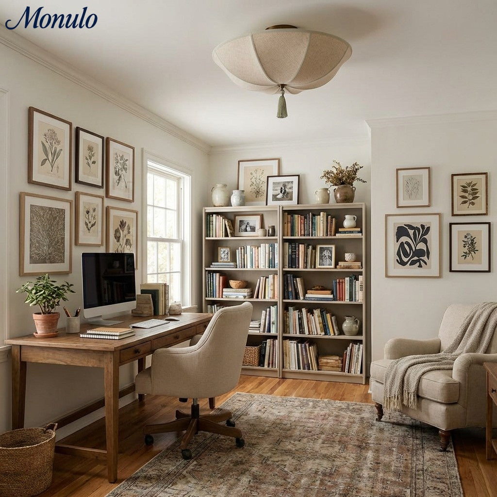 Lámpara de techo Valoflor artística con pétalos florales y estilo escultórico en capas para salas de estar y dormitorios