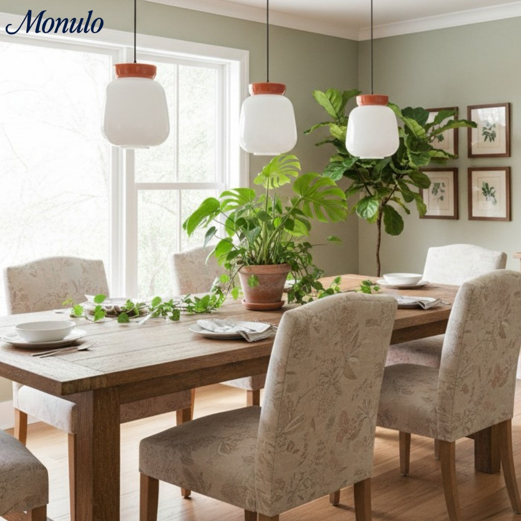 Fiesta Ceramic Bowl Pendant Light – Modern Colorful Ceiling Lamp for Kitchens and Dining Rooms