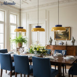 Load image into Gallery viewer, Fiesta Ceramic Bowl Pendant Light – Modern Colorful Ceiling Lamp for Kitchens and Dining Rooms