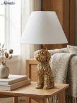 Load image into Gallery viewer, Pawdia Animal Bedside Table Lamp - Classic Fabric Shade Lighting