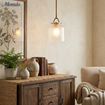Load image into Gallery viewer, Hanton Nordic Metal Morandi Metal Pendant Light - Nordic Minimalist Fixture Light