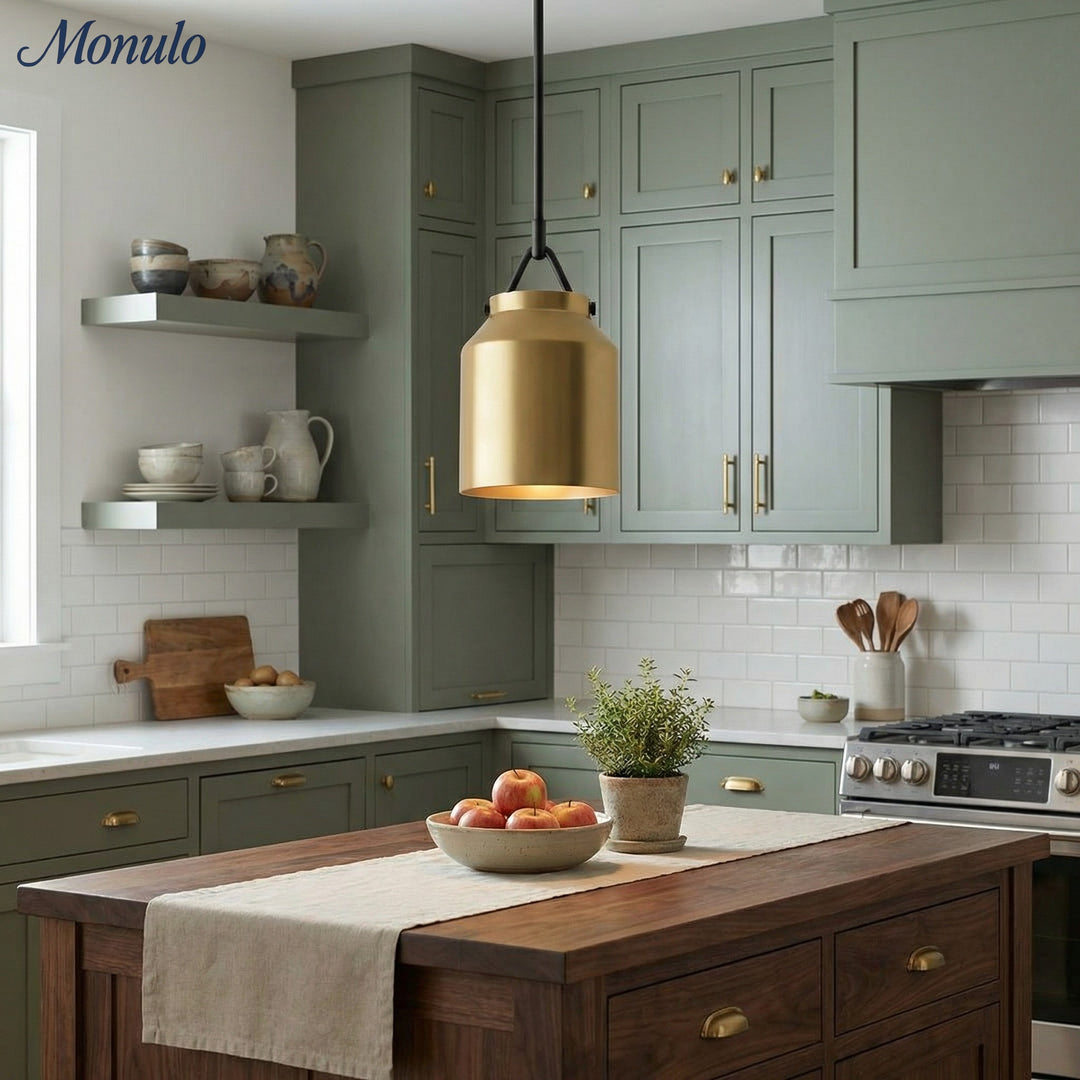 Hanton Nordic Metal Morandi Metal Pendant Light - Nordic Minimalist Fixture Light