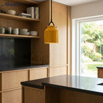 Load image into Gallery viewer, Hanton Nordic Metal Morandi Metal Pendant Light - Nordic Minimalist Fixture Light