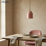 Load image into Gallery viewer, Hanton Nordic Metal Morandi Metal Pendant Light - Nordic Minimalist Fixture Light