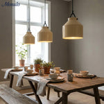 Load image into Gallery viewer, Hanton Nordic Metal Morandi Metal Pendant Light - Nordic Minimalist Fixture Light