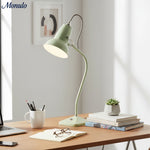 Load image into Gallery viewer, Modryx Pyramid Base Mini Table Lamp - Vintage Metal for Desk