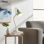 Load image into Gallery viewer, Modryx Pyramid Base Mini Table Lamp - Vintage Metal for Desk