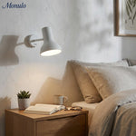 Cargar imagen en el visor de la Galería, Lámpara de Pared Ajustable de Metal Mate Modryx - Aplique de Pared Moderno y Minimalista para Pared Destacada de Sala de Estar