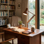 Load image into Gallery viewer, Modryx Modern Pivoting Desk Lamp with Clean Lines - Minimal Task Light for Office Desk and Nightstand