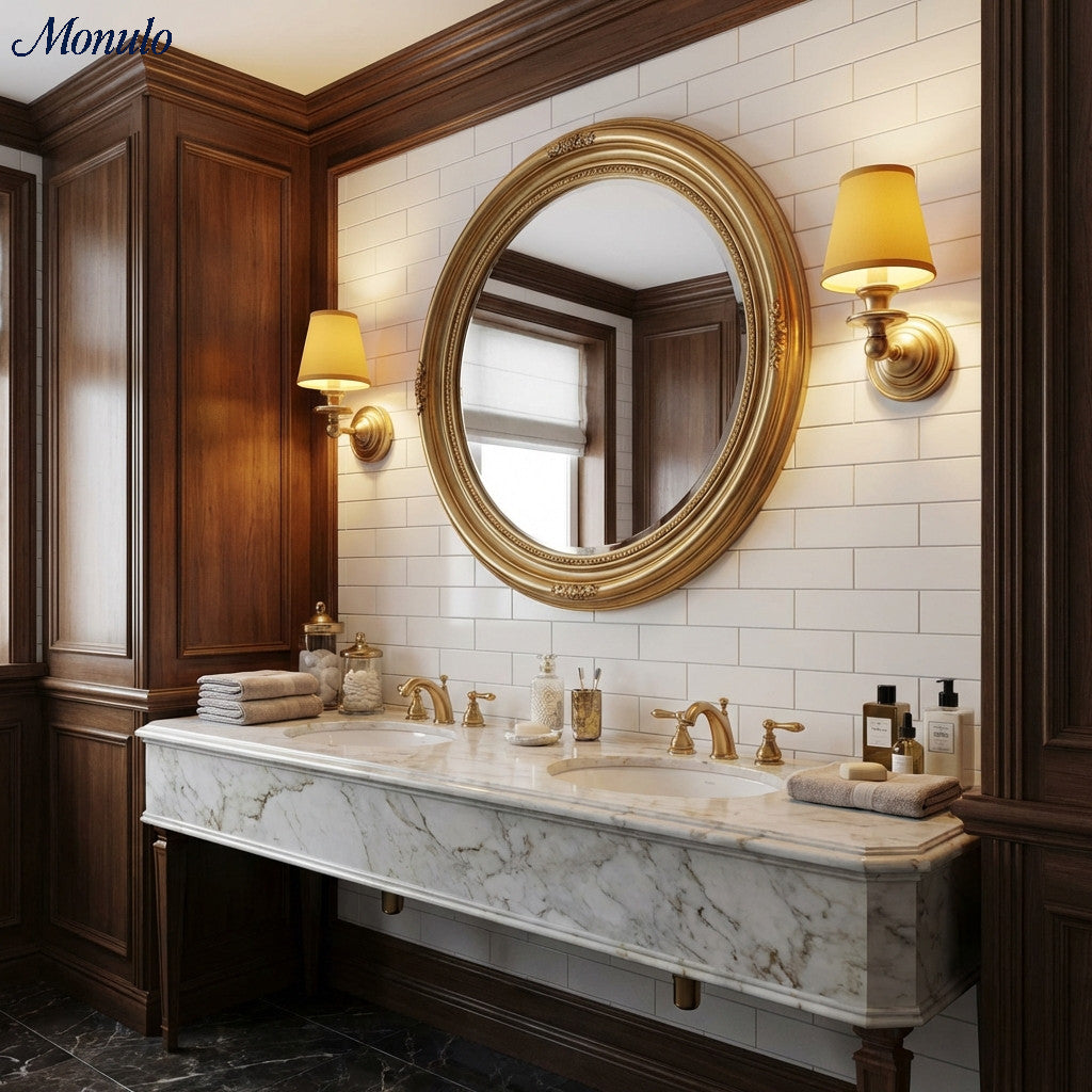 Rowan Drum Shade Wall Sconce – Fabric Sconce Light for Cozy Cottage Lighting