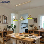 Charger l'image dans la visionneuse de galerie, Suspension en résine en forme d'onde Resinova - Résine métallique moderne pour salles à manger et cuisines