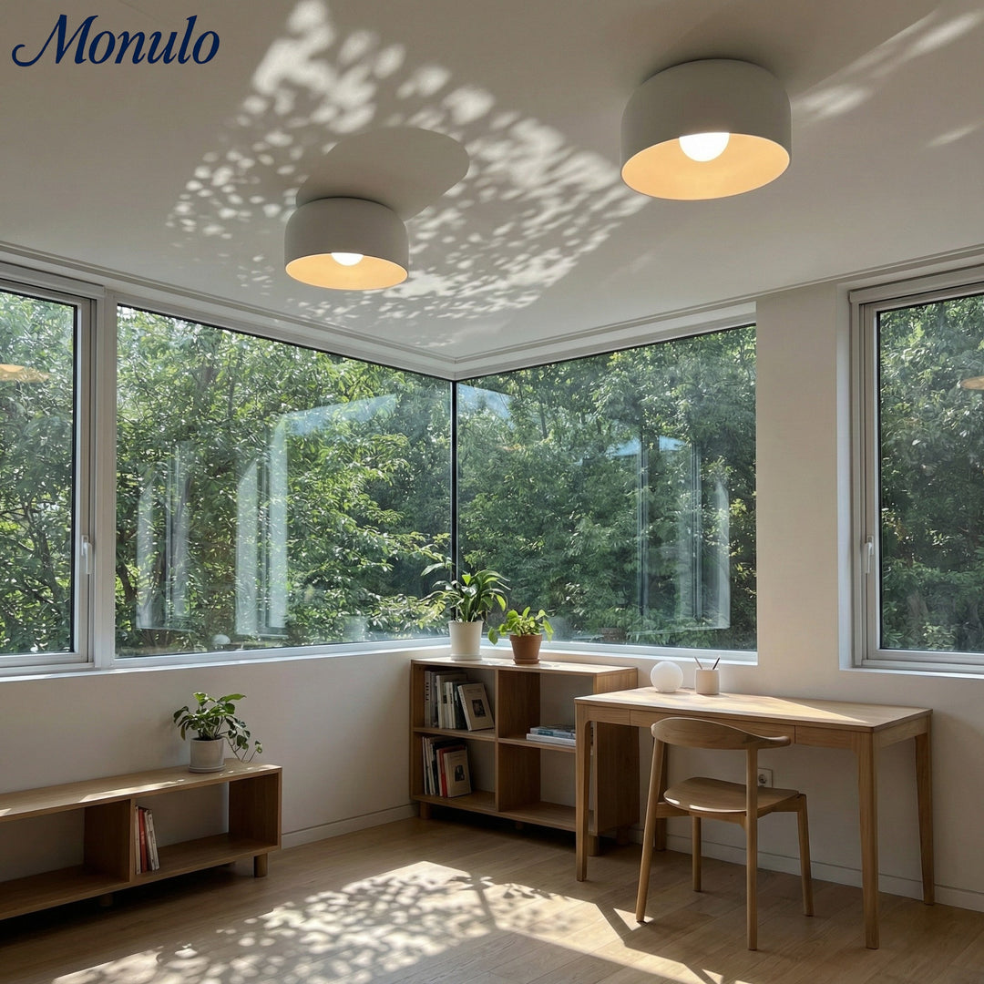 Scandinavian Ceiling Light – Minimalist Bowl Fixture for Modern Interiors